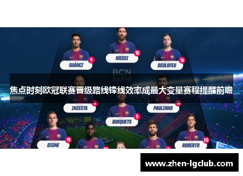 焦点时刻欧冠联赛晋级路线锋线效率成最大变量赛程提醒前瞻